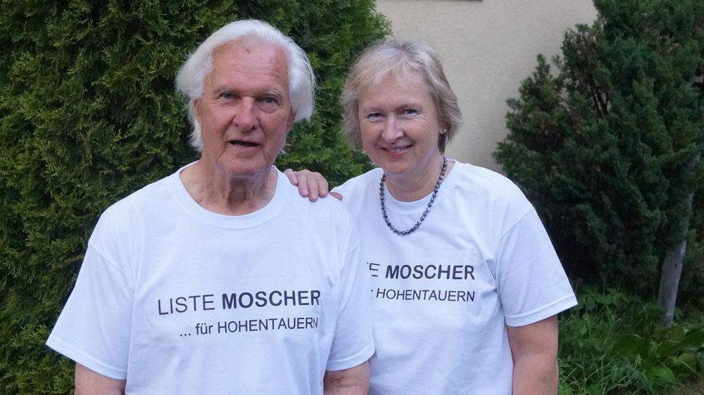 Erich Moscher zieht mit seiner Tochter Brigitte in den Gemeinderat von Hohentauern ein