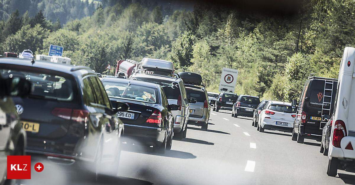 Stau- Und Unfallgefahr: Erste Reisewelle Rollt Jetzt Wieder Durch Kärnten