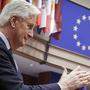 Sag zum Abschied leise goodbye: Brexit-Chefverhandler Michel Barnier im EU-Parlament