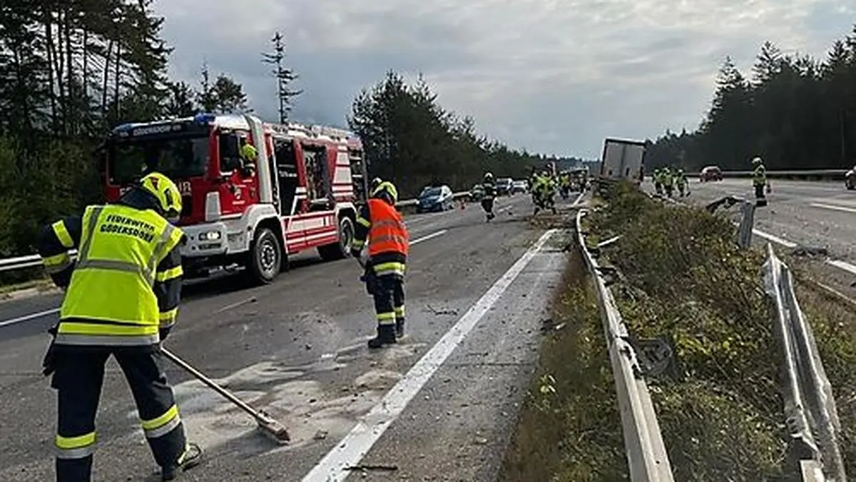 35 Kräfte der FF Arnoldstein und Gödersdorf standen im Einsatz