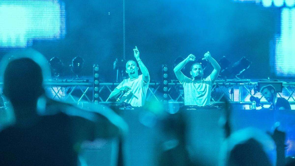 Dimitri Vegas & Like Mike beim Lake Festival 2017 in Premstätten