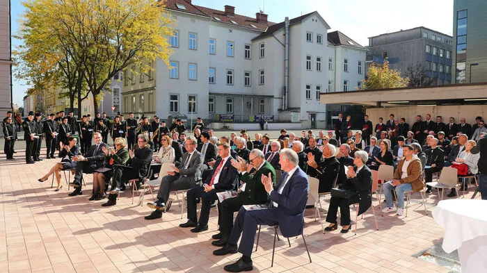 Bei herrlichem Herbstwetter fand die Eröffnung des neuen Studienzentrums der Montanuniversität Leoben am Freitag statt.