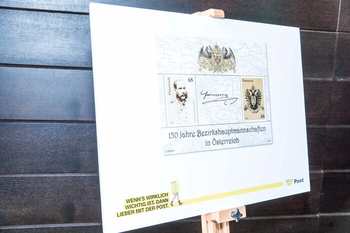 Sonderbriefmarke in Übergröße