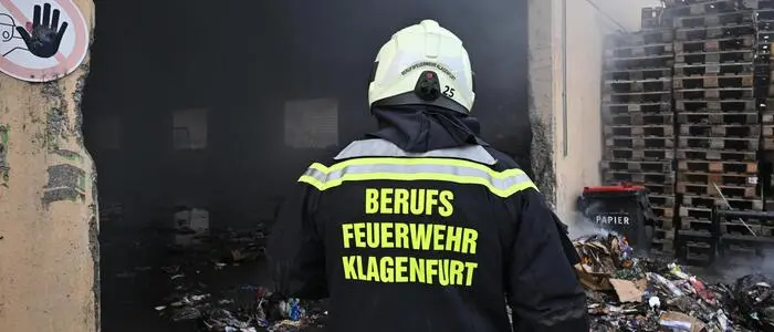 Im Vorjahr rückte die Klagenfurter Berufsfeuerwehr 2493-mal aus