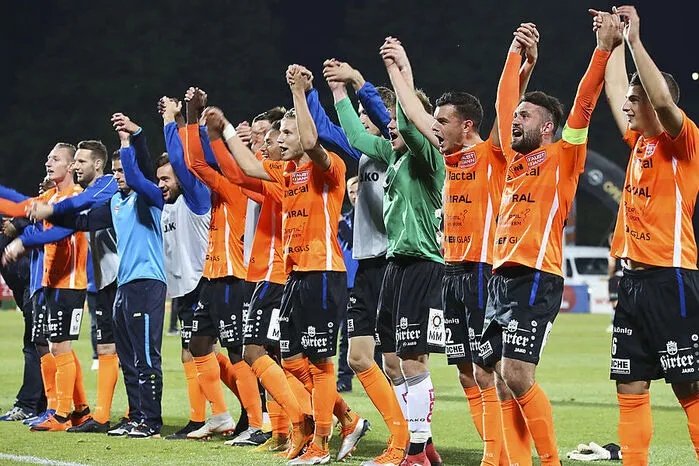6. Oktober 2018. In einer verrückten Partie drehen die Hartberger das Spiel in Wolfsberg und feiern am Ende mit einem 4:3 den ersten Auswärtssieg in der zehnten Runde.
