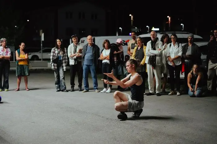 Timo Bouter eröffnete das Festival im Freien