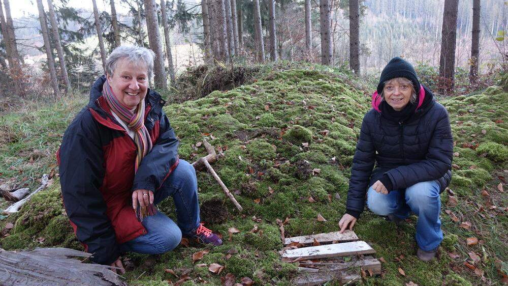 Sofie Mosbacher und Roswitha Kern, Initiatorinnen des Birkfelder Adventweges