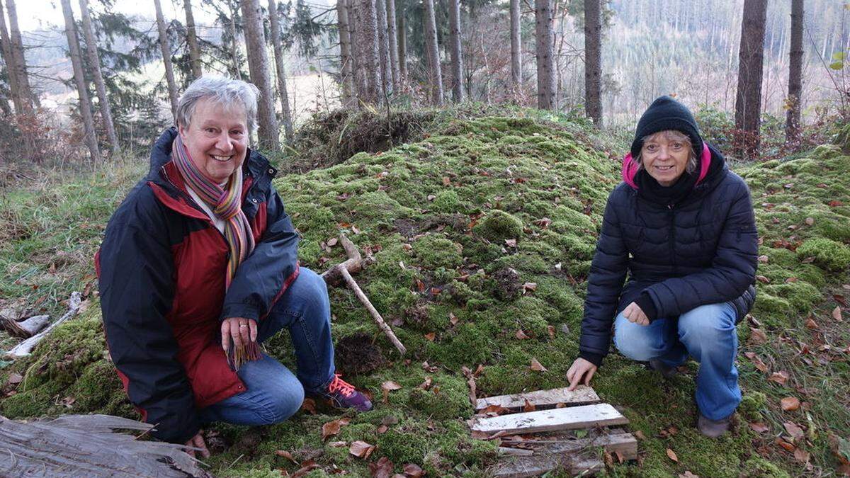 Sofie Mosbacher und Roswitha Kern, Initiatorinnen des Birkfelder Adventweges