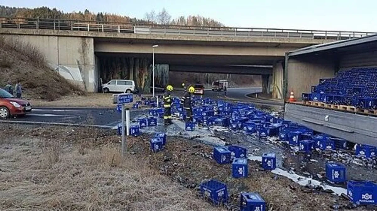 Trauriger Anblick für Biertrinker – und ein Medienereignis