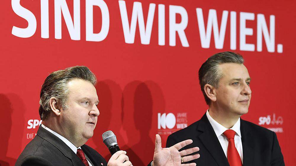Wiens SPÖ-Chef Michael Ludwig bei der Klubtagung. 