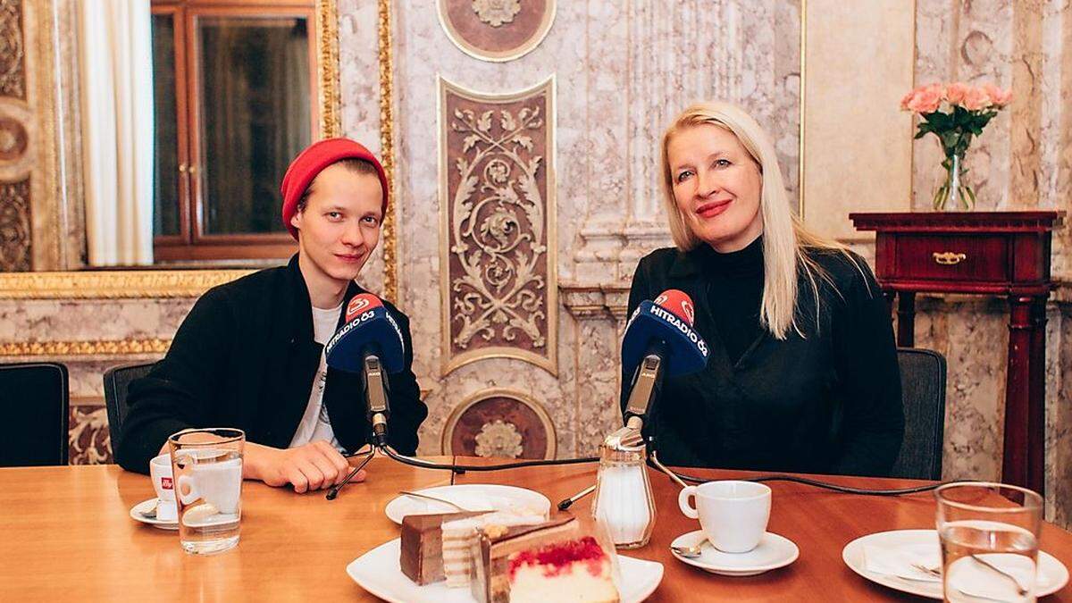 Burgtheater-Mitglied und junger Filmstar: Felix Kammerer (27) im Gespräch mit Claudia Stöckl für Ö 3