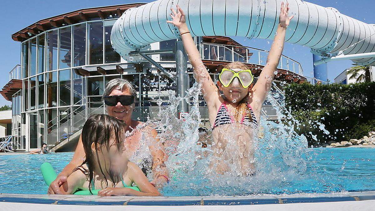 319 Sonnenstunden gab's in Bad Radkersburg im Juli