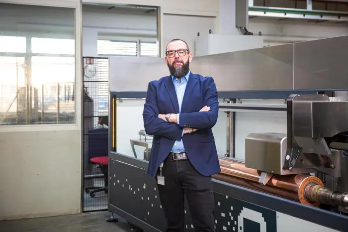 Produktionsleiter Alexander Erjavec