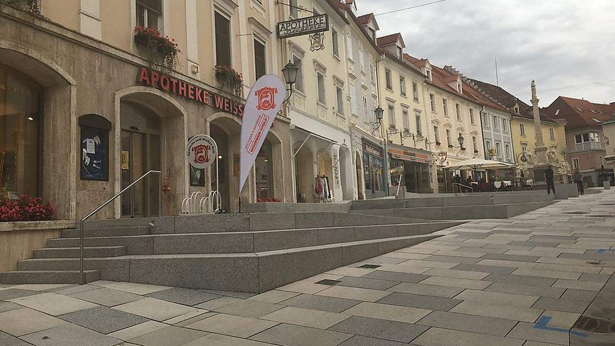 Der Hohe Platz wird neun Tage lang für den Verkehr gesperrt