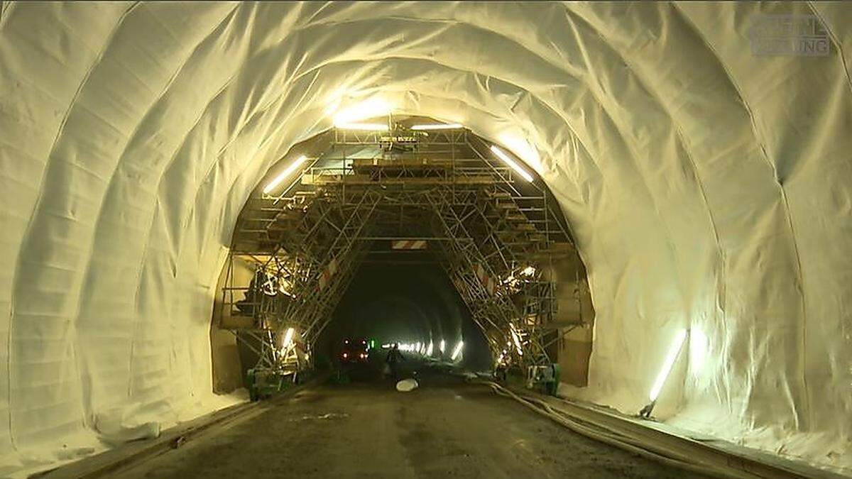 Das Tunnelblick-Video von der Gleinalm-Baustelle.