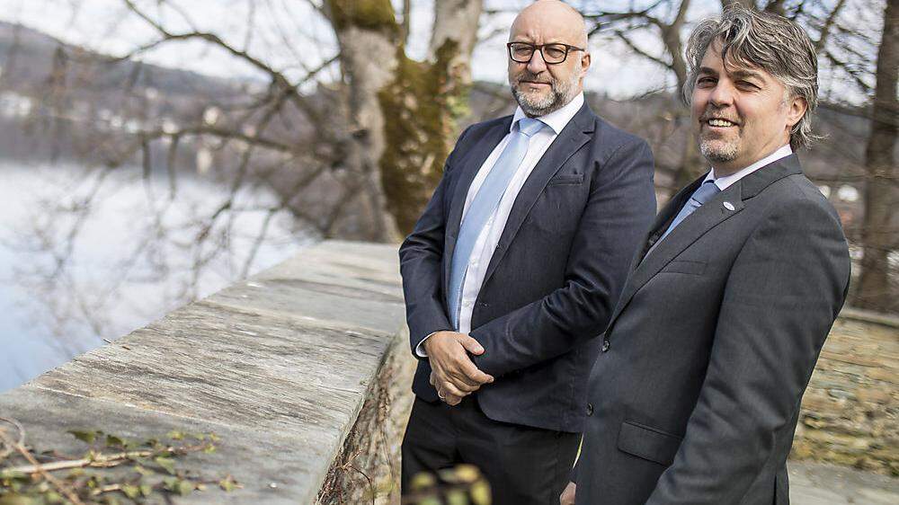 Die neuen Stadtwerke-Chefs Harald Tschurnig (links) und Erwin Smole über das Geschäftsjahr 2019: „Aus heutiger Sicht wird es 2020 nicht zu einer Dividendenausschüttung an die Stadt kommen.“ 