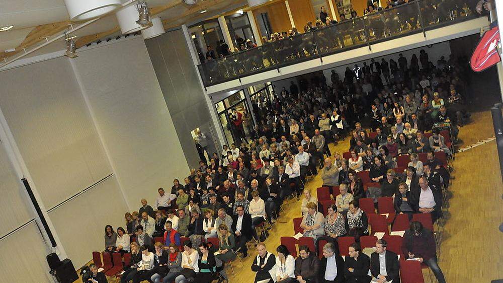 400 Interessierte kamen ins "Haus der Musik" in St. Stefan