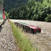 Wagen entgleiste 