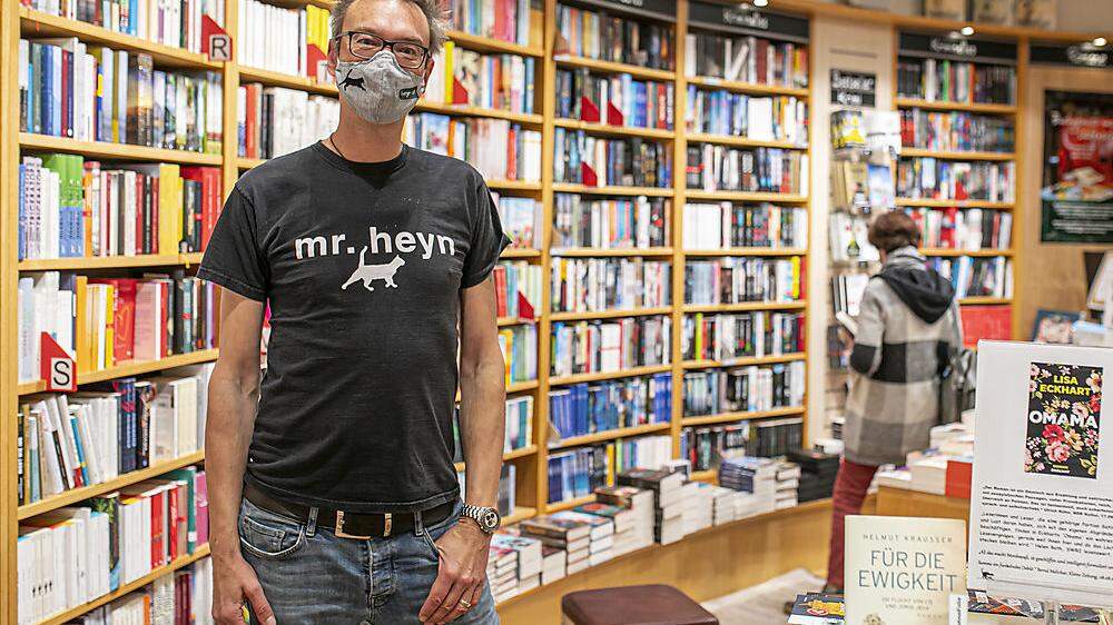 Helmut Zechner vom Heyn drückt bei Maskenverweigerern kein Auge zu – auch wenn er sie als Kunden verlieren sollte