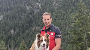 Norbert Pichler und sein Border Collie Finn sind ein gutes Team