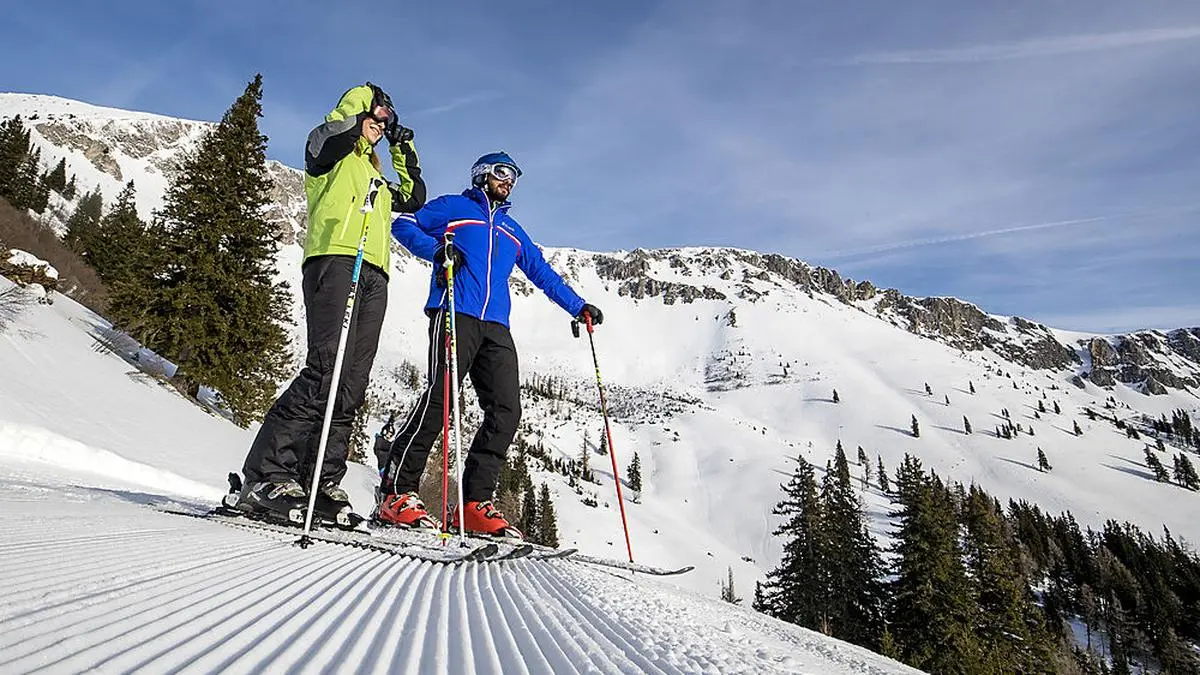 Luftige Perspektiven auf Hohe Veitsch