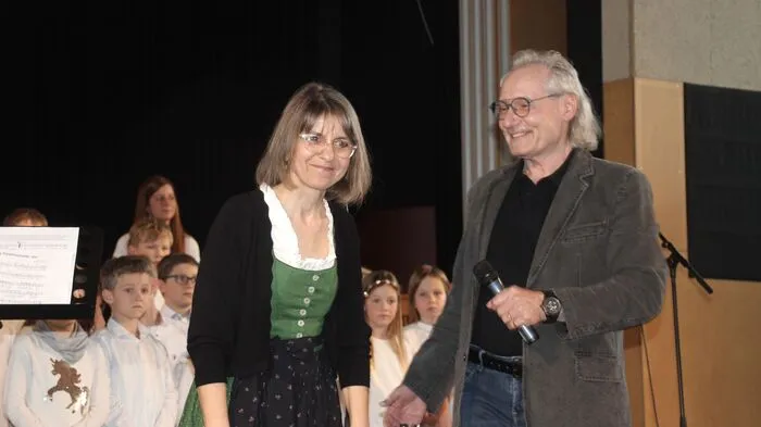 Birgit Kolleritsch (Bafep Mureck) und Gerhard Obendrauf moderierten die musikalische Veranstaltung