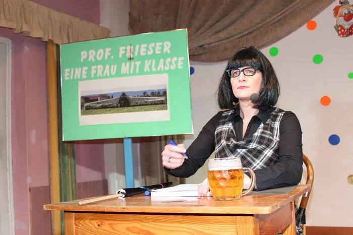 Nicht nur die Akteure waren bei der Sitzung in Hochform . . .