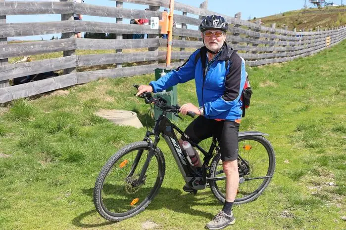 ... oder mit dem Bike.