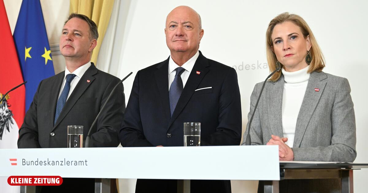 ÖVP, SPÖ, Neos: Mitte Januar trifft sich die Regierung zu einer kleinen Klausur