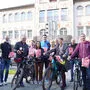Bürgermeister Bernd Osprian (SPÖ) ermunterte seine Kollegen, mit dem Fahrrad zur Arbeit zu kommen