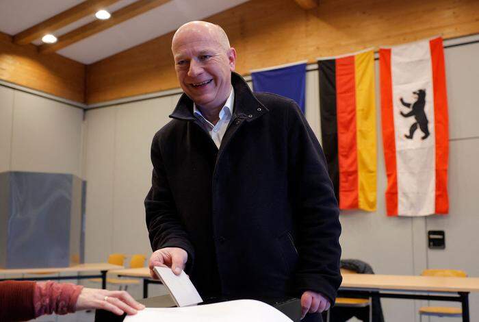 CDU-Spitzenkandidat Kai Wegner