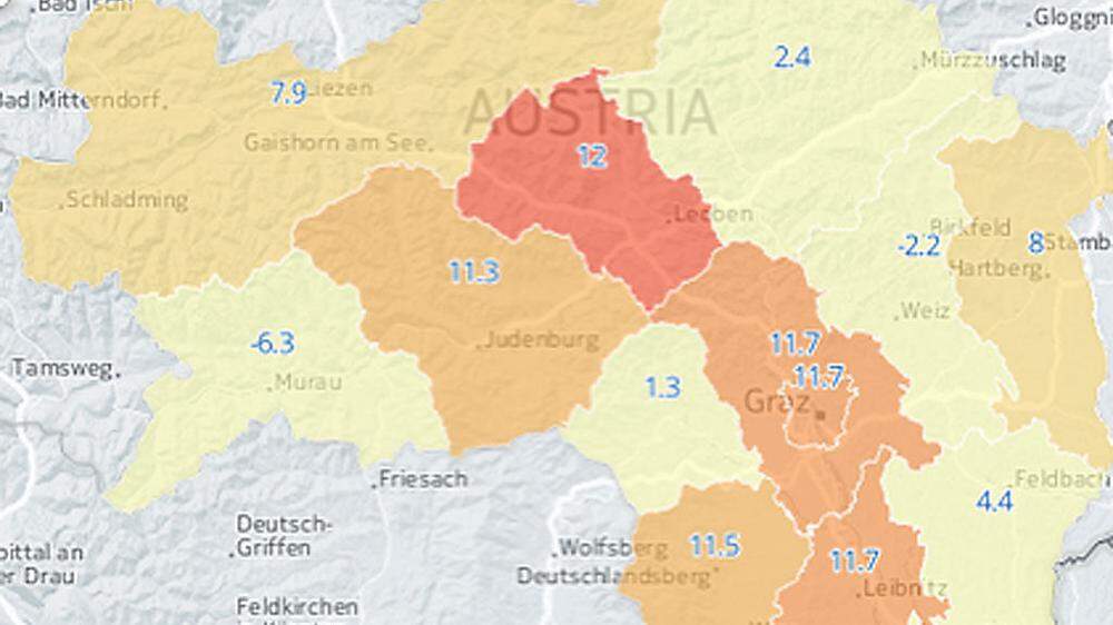 In der Steiermark sind 51.186 Menschen ohne Job