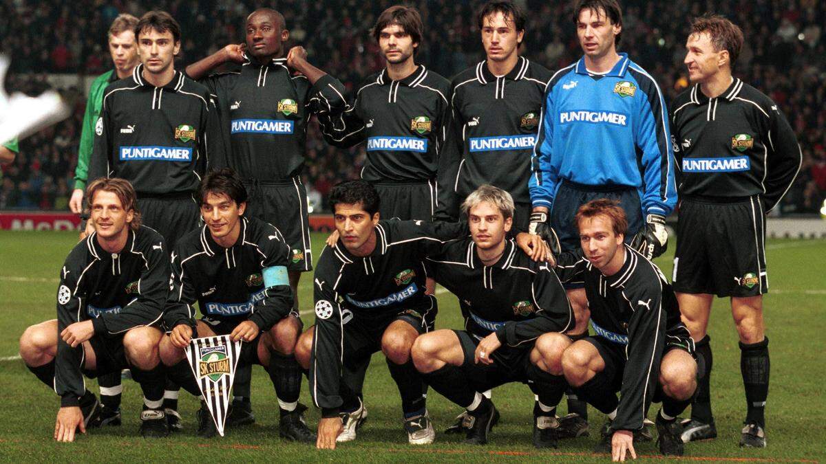 Die Sturm-Mannschaft aus dem Jahr 1999/2000