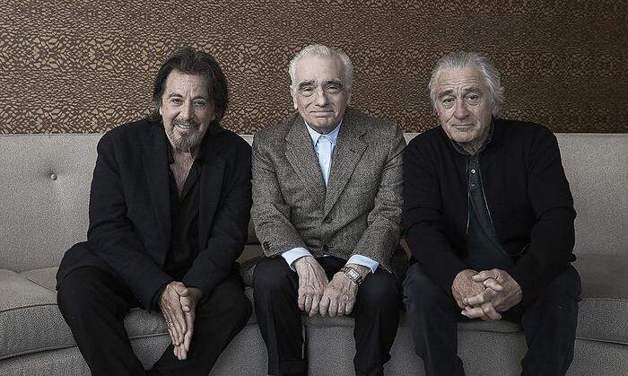 Geniale Altherrenrunde: Al Pacino, Martin Scorsese und Robert De Niro