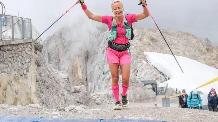 Sabrina Pabst (Kolland-Topsport Gaal) ist als frischgebackene Skyrun Austria-Gesamtsiegerin zur Weltmeisterschaft nach La Gomera (Spanien) angereist
