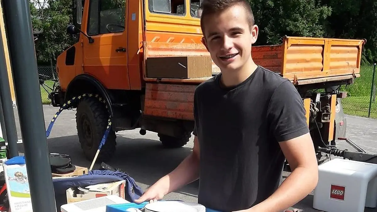 Christoph Haas packte im vergangenen Sommer als Ferialpraktikant in der Stadtgemeinde Mureck kräftig mit an