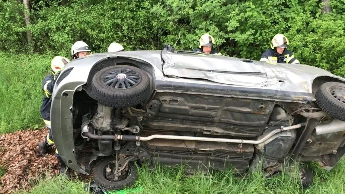 Unfall bei Preding