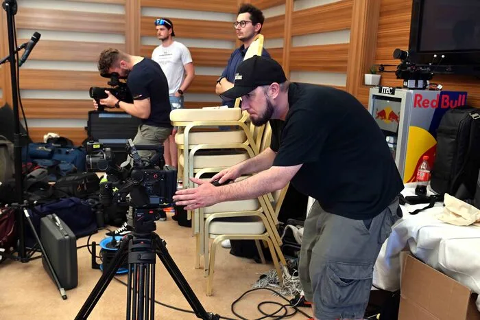 Der bekannte Regisseur Flo Lackner dreht den Image-Film.