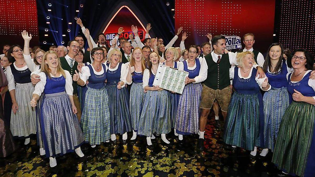 Acht Chöre traten im Finale um den Gewinn von 50.000 Euro an