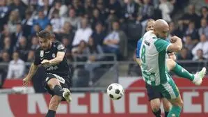 Gizo Mamageishvili brach den Bann und traf zum 1:0 für Sturm