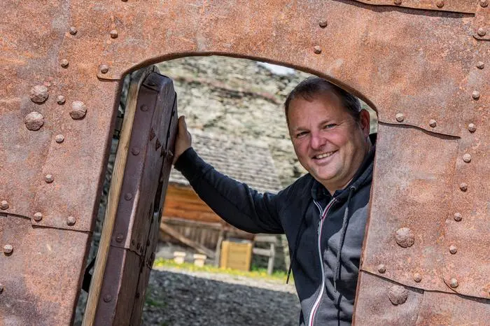 Dietmar Messner hat die Burg gepachtet und revitalisiert 
