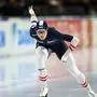 Austria's Vanessa Herzog competes in the 1000 meters women race at the ISU World Speed Skating Championships in Thialf arena in Heerenveen on March 4, 2023. (Photo by Vincent Jannink / ANP / AFP) / Netherlands OUT