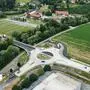 Der neue Kreisverkehr an der B74 in Kaindorf ist ab Dienstagnahcmittag befahrbar