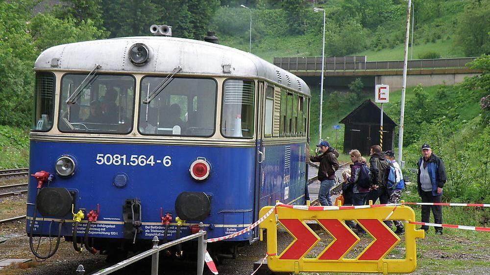 Die Erzbergbahn soll schon 2015 wieder Gäste transportieren