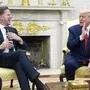 Mark Rutte, Donald Trump im Weißen Haus: Es wurde viel gelacht