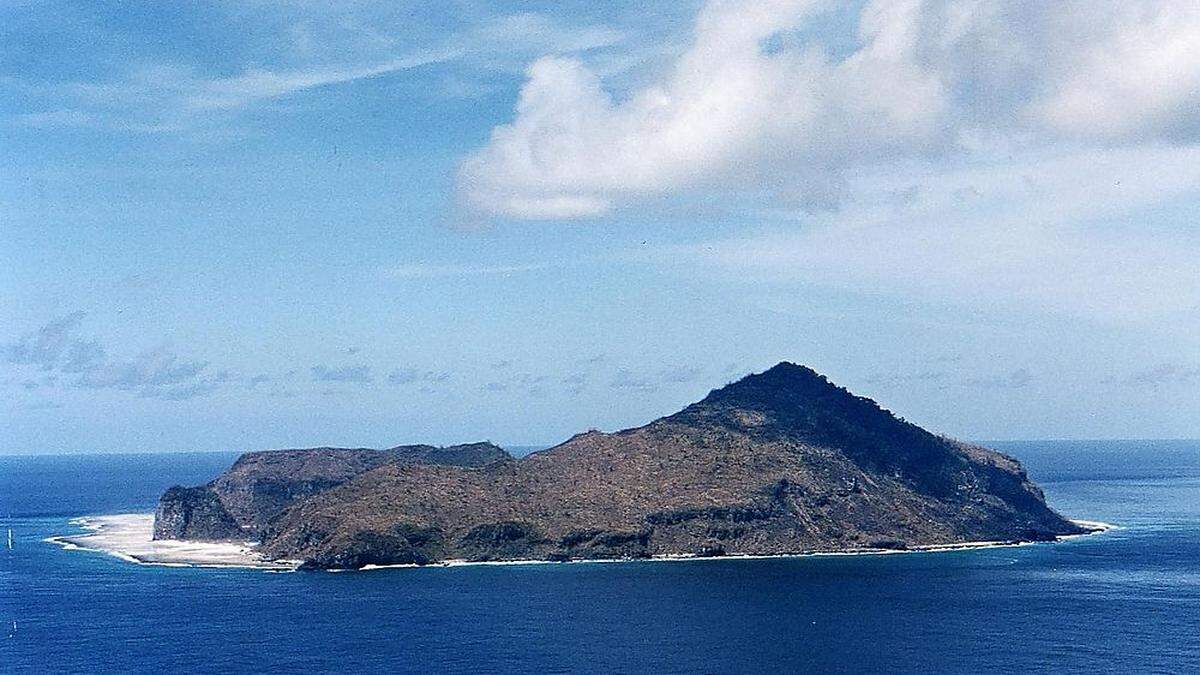 Tikopia, die südlichste bewohnte Insel der Salomonen