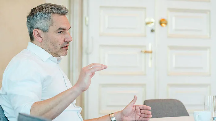 Bundeskanzler Karl Nehammer (ÖVP) 