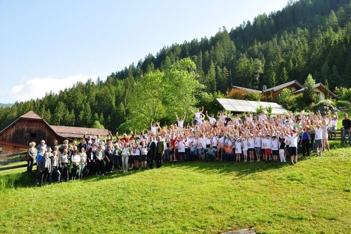Die Schüler aller Schulen kamen zum Feiern zusammen