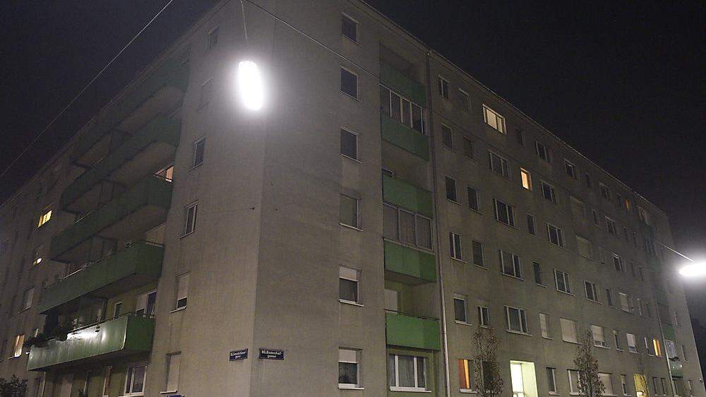 In diesem Haus in Wien-Favoriten wurde der 17-Jährige festgenommen