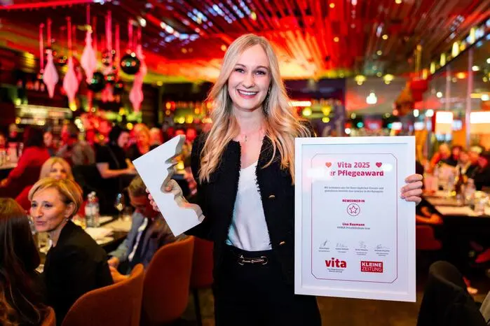 Lisa Baumann vom Hansa Privatklinikum Graz sicherte sich den Sieg in der Kategorie „Newcomer:in“